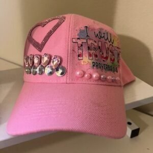 Pink Trust in God Hat