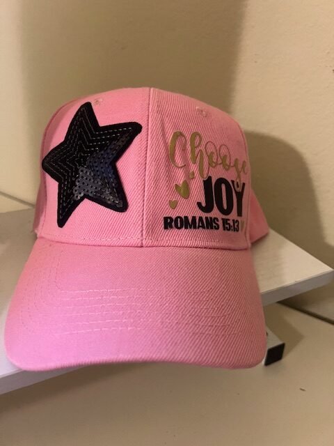 Pink choose Joy Hat